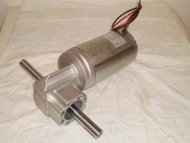 DC Gearmotors orthogonal axes for traction